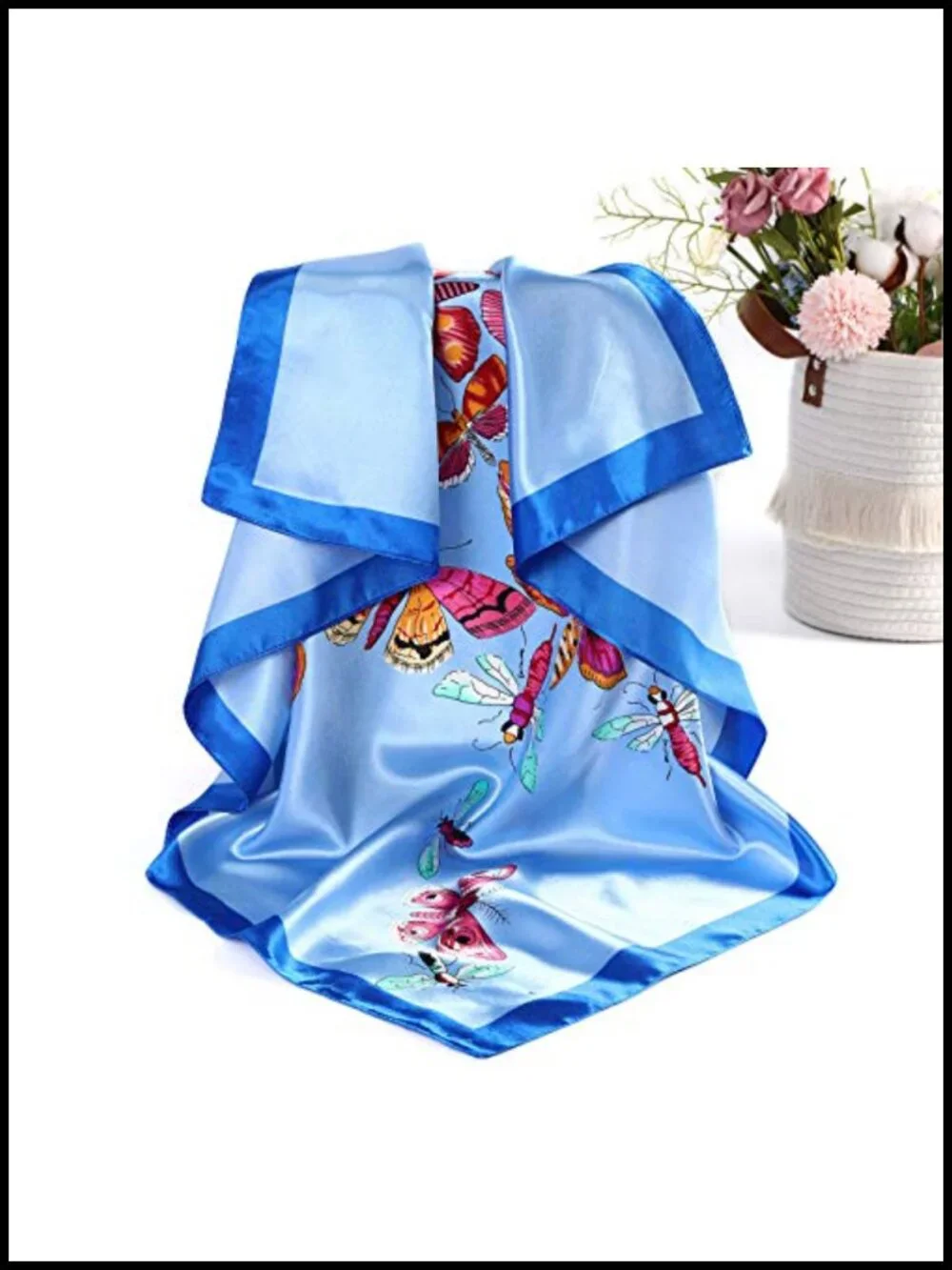 Satin Head Scarves for Women Silk-like Hair Bandanas Multipack